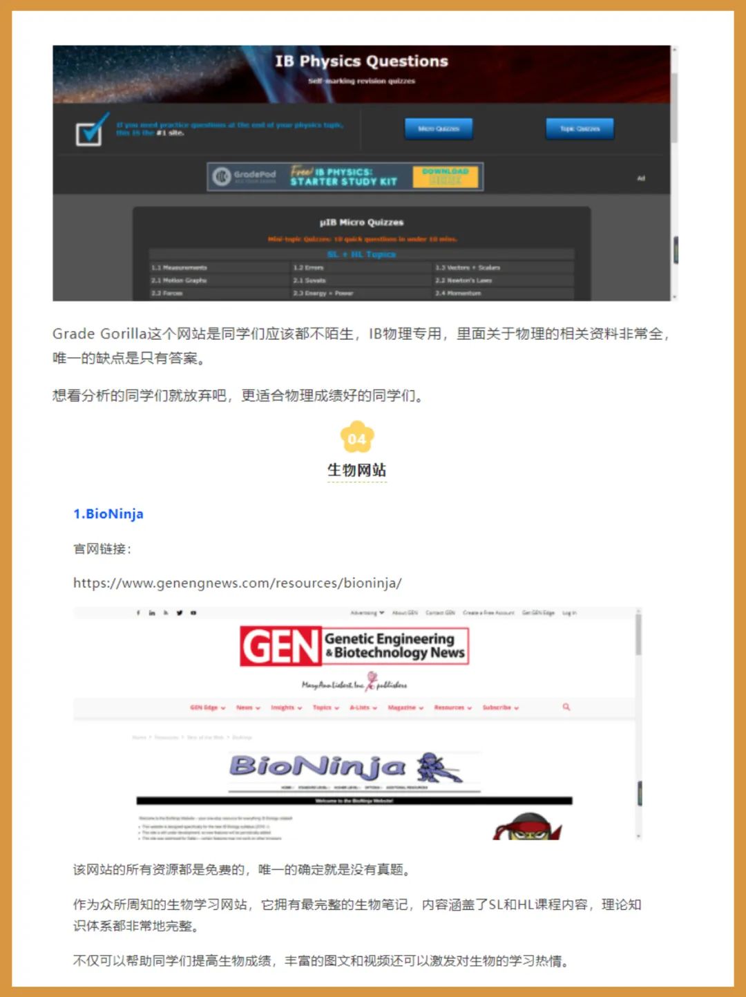 IB课程
