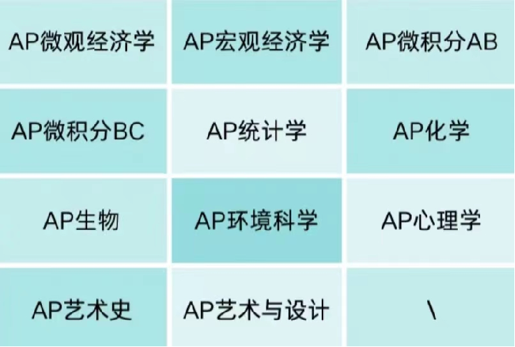 AP课程