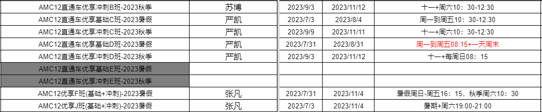 AMC竞赛