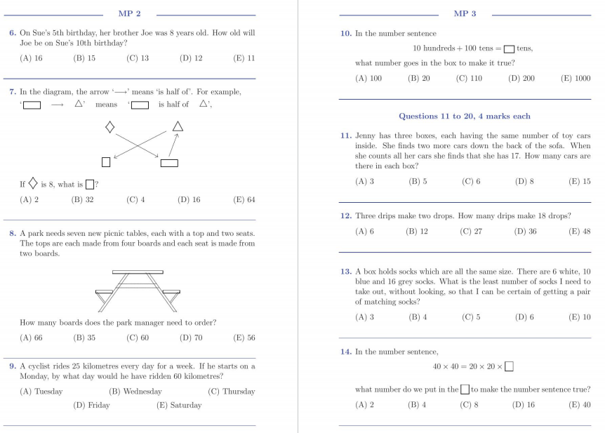 澳洲AMC数学竞赛