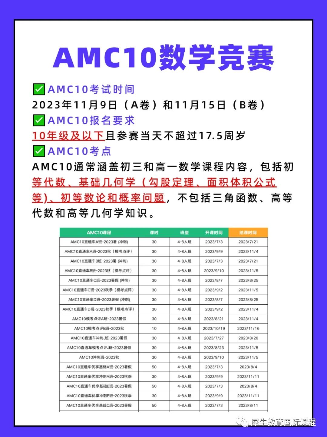 AMC10数学竞赛