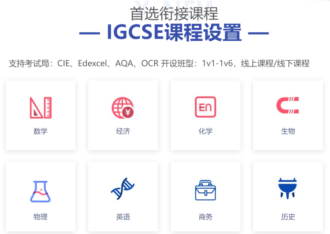 IGCSE课程