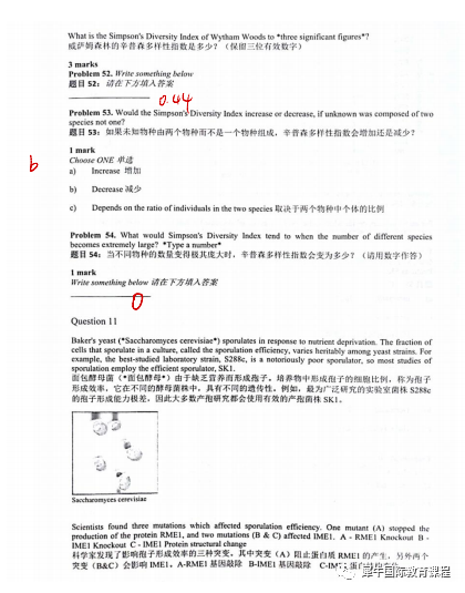 BBO生物竞赛