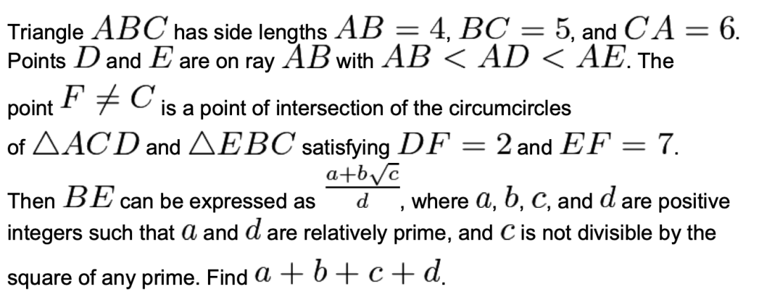 AIME数学竞赛