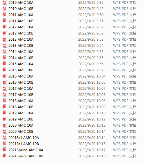 AMC10竞赛