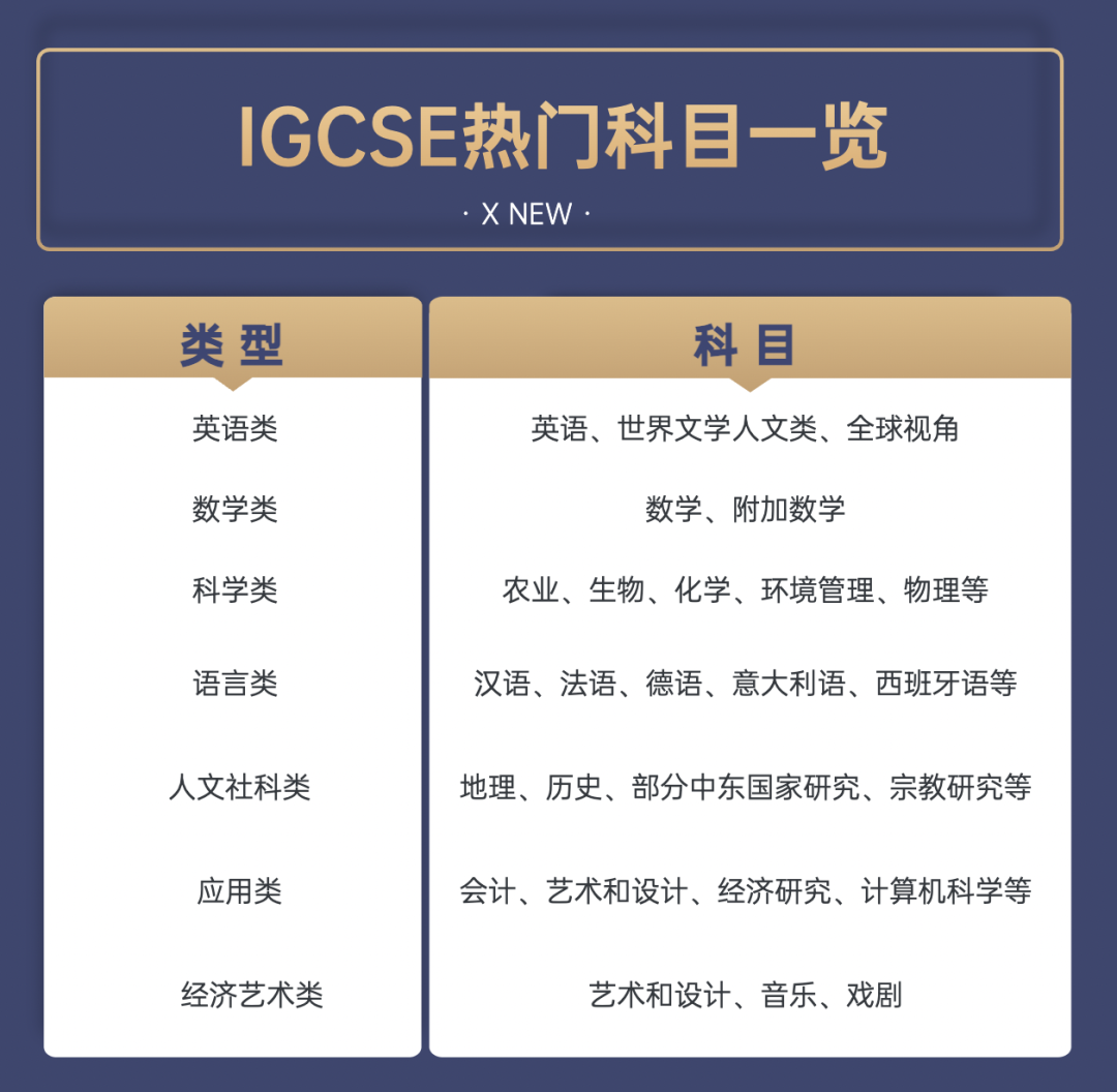 IGCSE课程