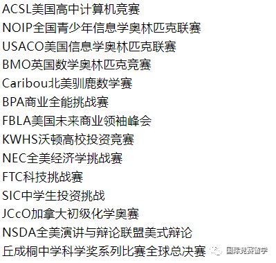 国际竞赛