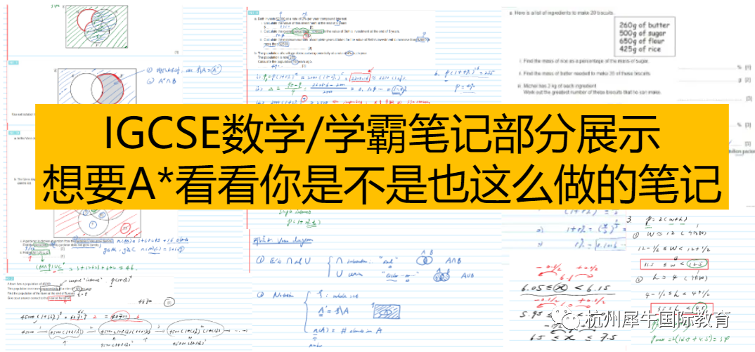IGCSE数学
