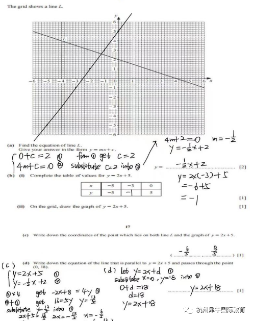 IGCSE数学