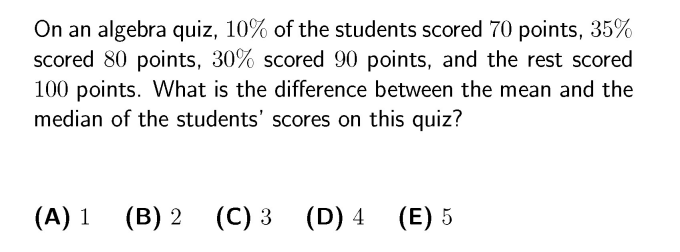 AMC数学竞赛