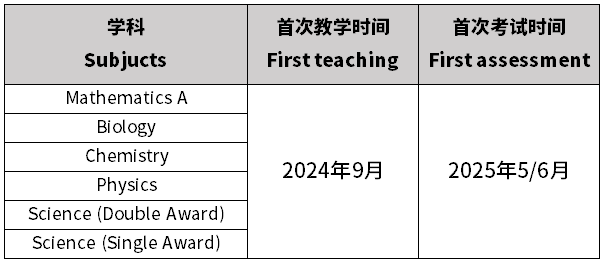 IGCSE课程