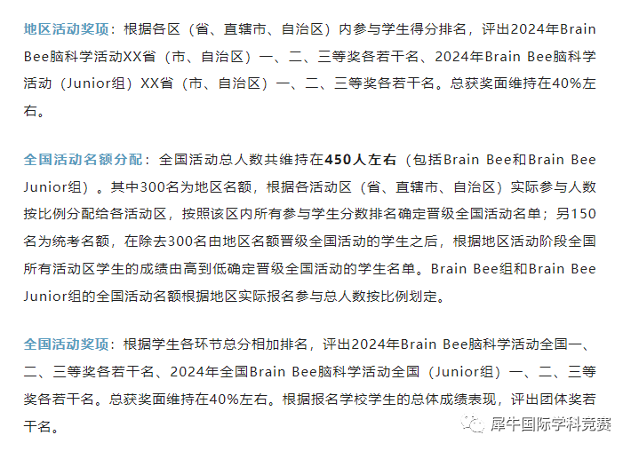 BrainBee竞赛
