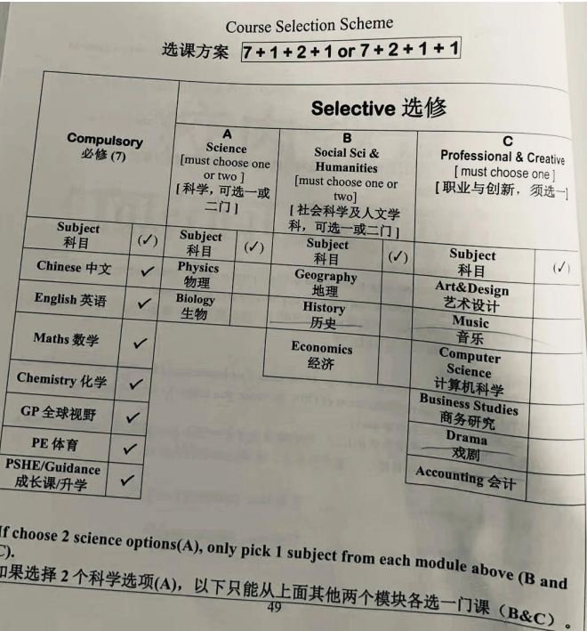 IGCSE课程
