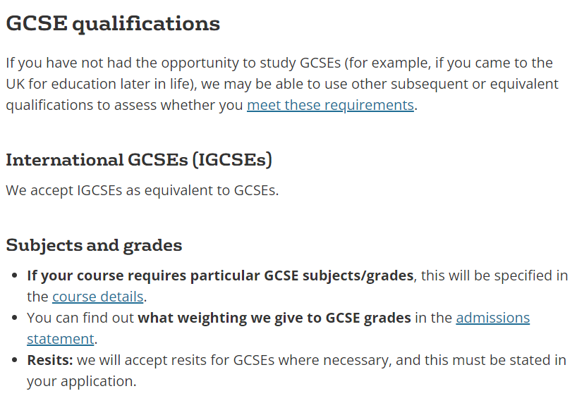 GCSE
