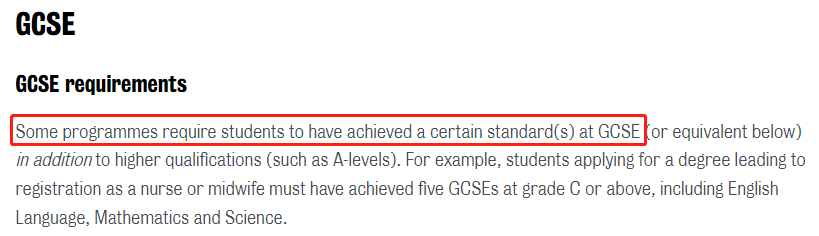 GCSE