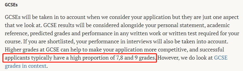 GCSE