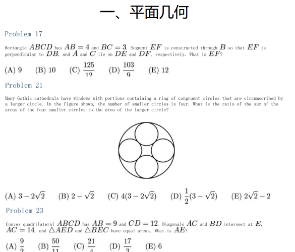 AMC12竞赛