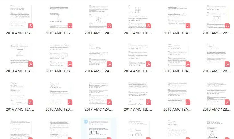 AMC12数学竞赛