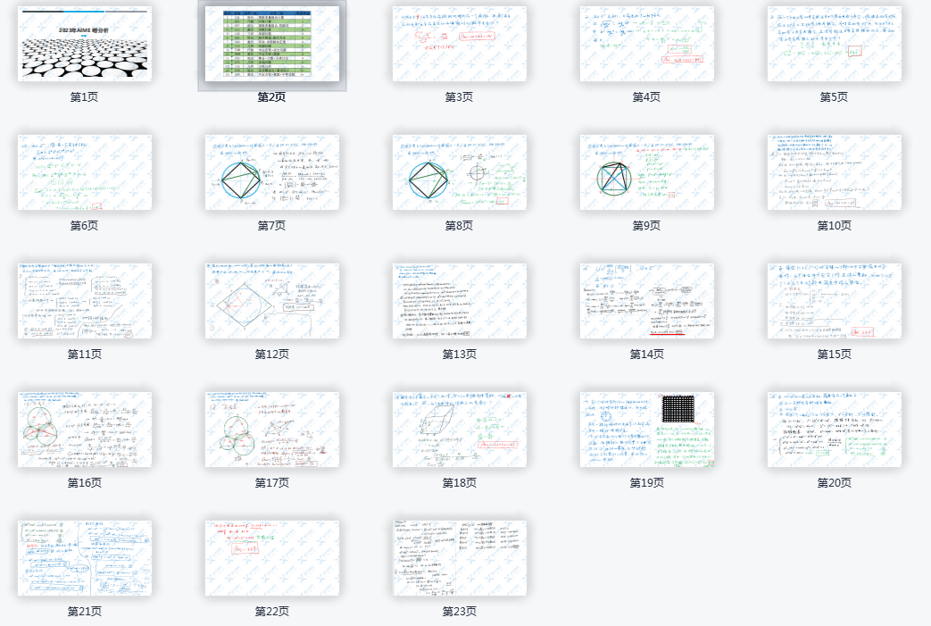 AIME数学竞赛