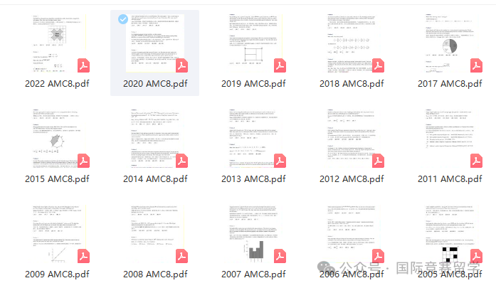 AMC8数学竞赛