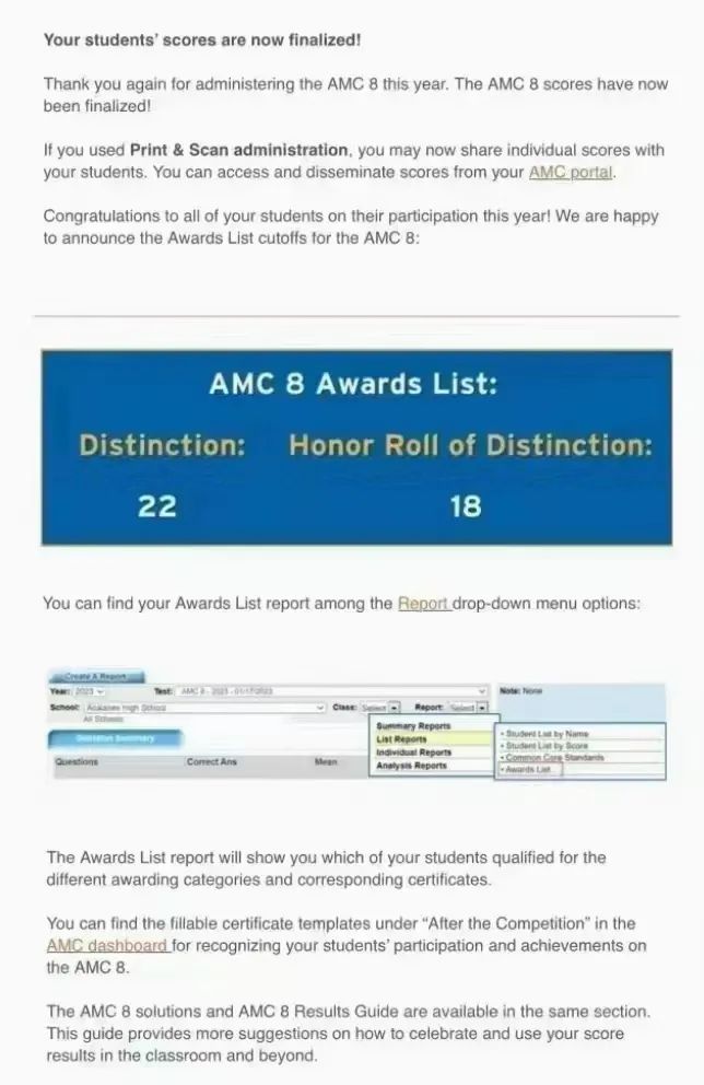 AMC8数学竞赛