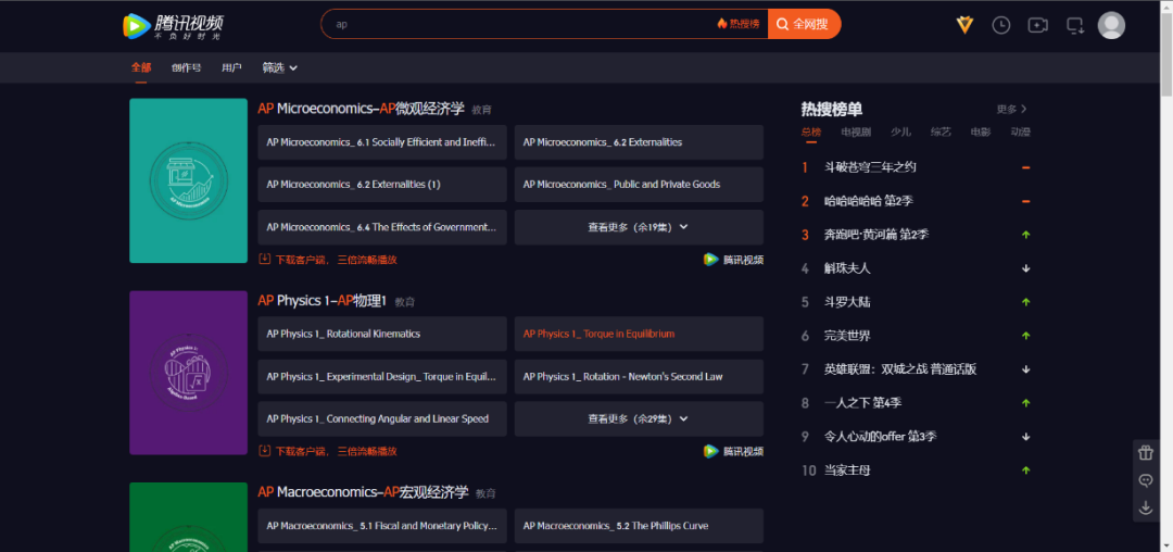 AP微观经济学