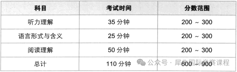 小托福考试
