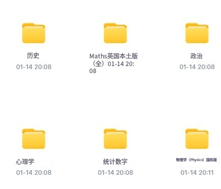 Alevel课程