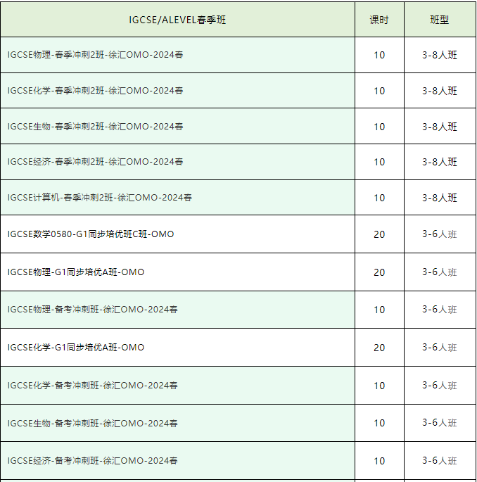 国际课程