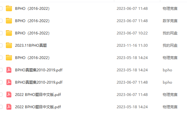 BPhO物理竞赛,BPhO真题解析,BPhO知识点,BPhO课程培训,