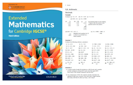 IGCSE数学