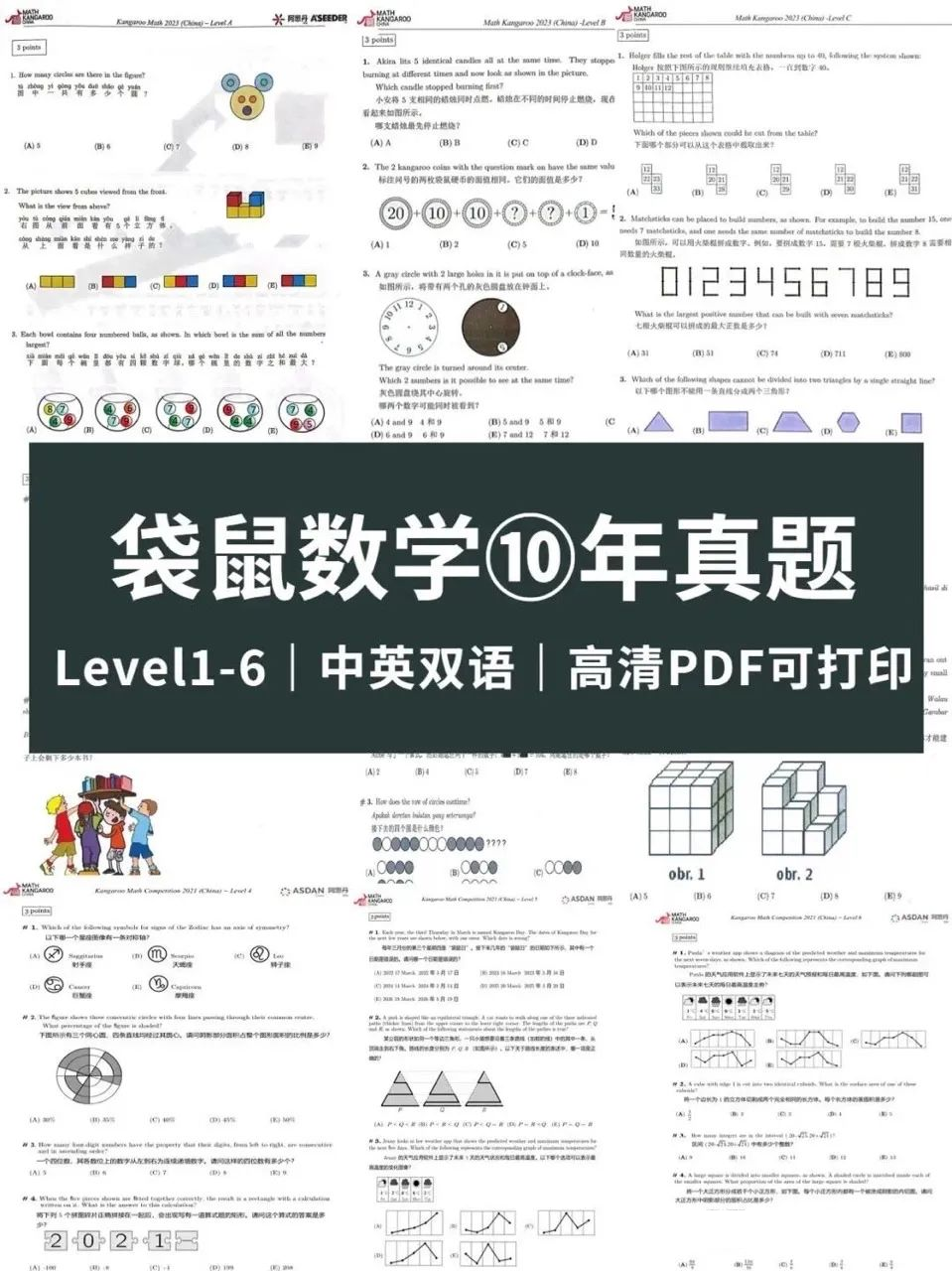 袋鼠数学竞赛