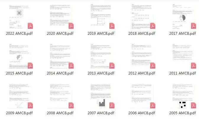 AMC8数学竞赛