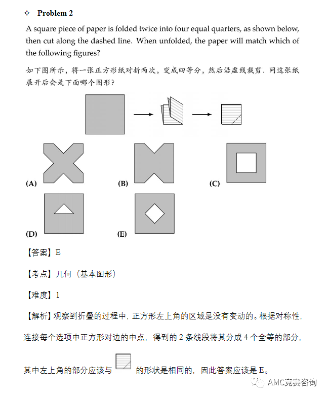 AMC8数学竞赛