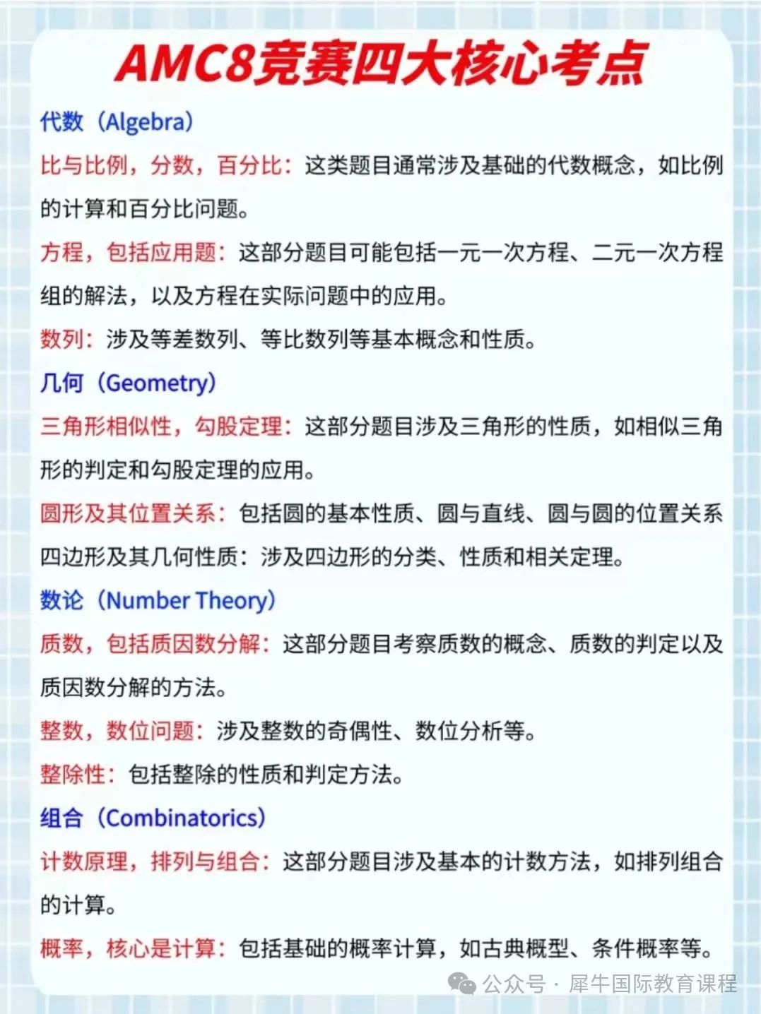 AMC8数学竞赛