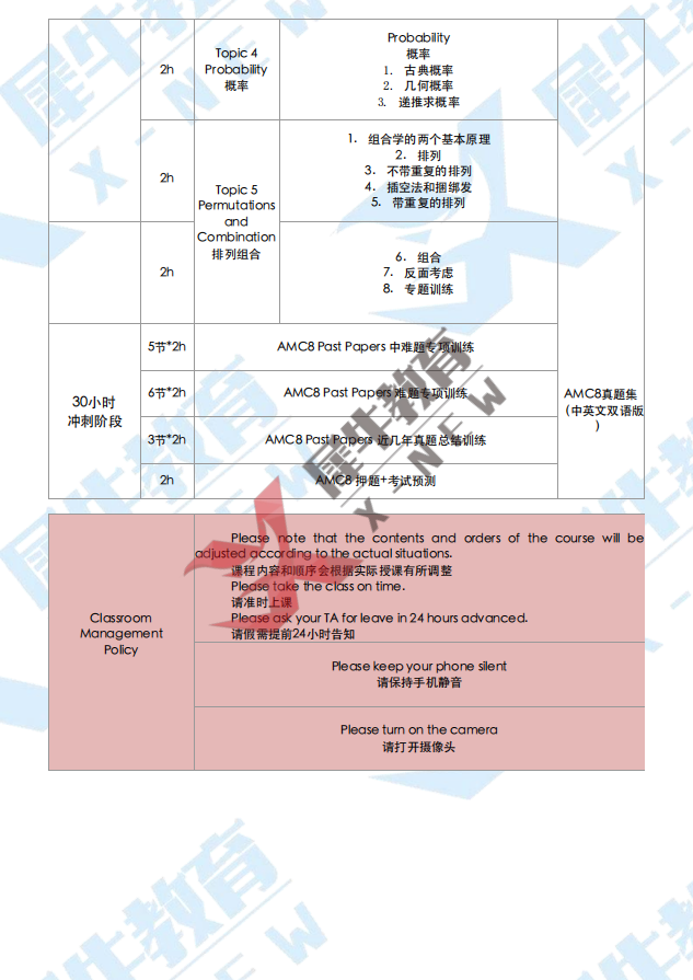 AMC8数学竞赛