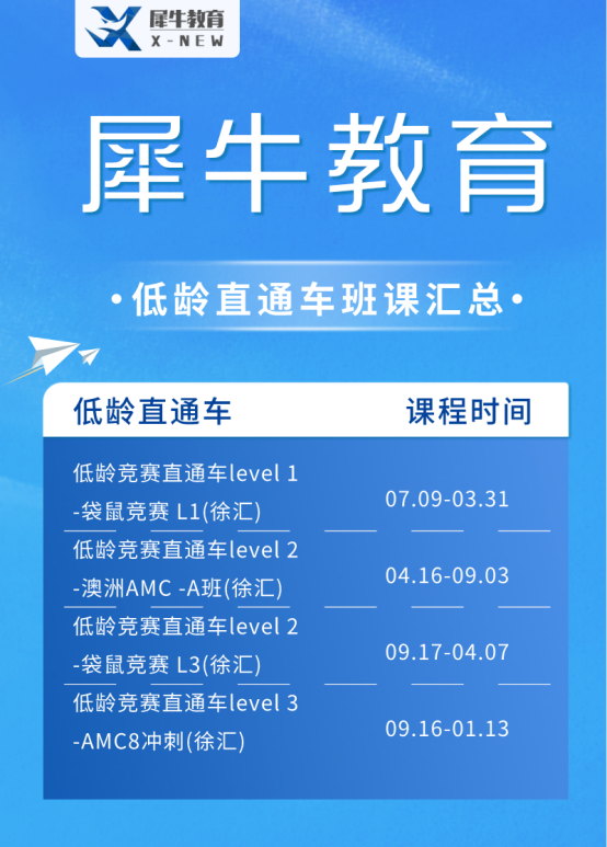 袋鼠数学竞赛