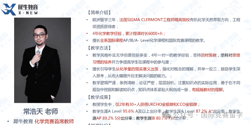 UKChO英国化学竞赛