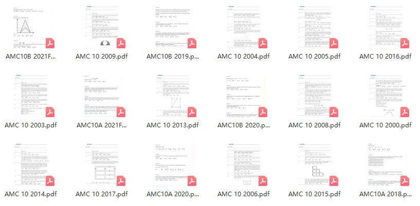 AMC10数学竞赛