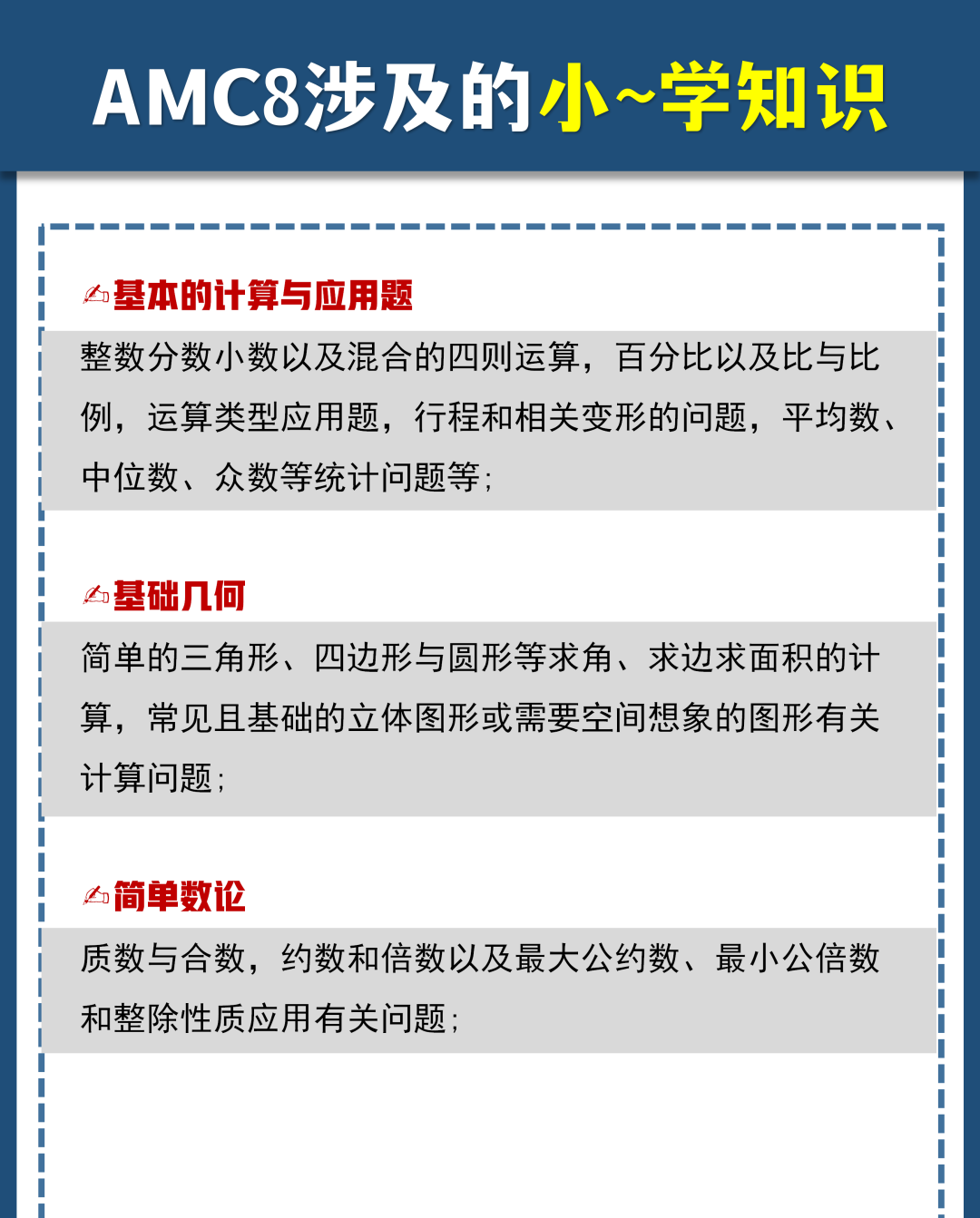 AMC8数学竞赛