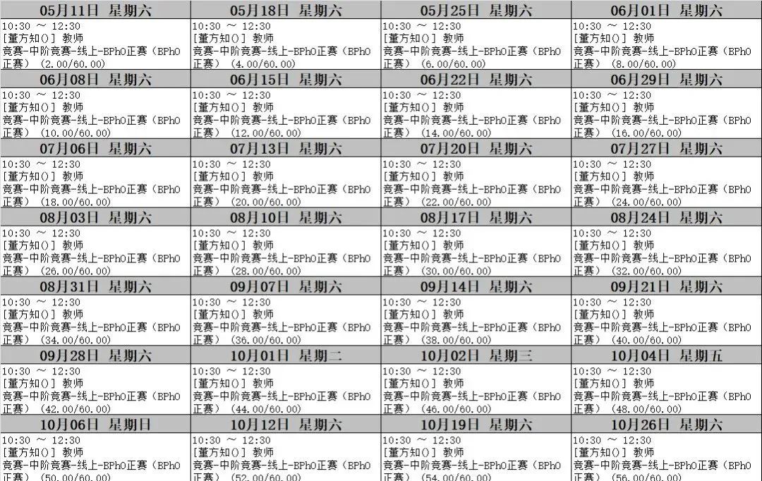 BPhO物理竞赛