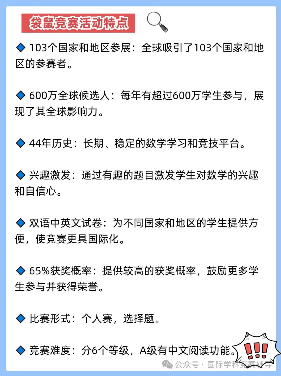 袋鼠数学竞赛