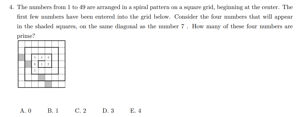AMC8数学竞赛