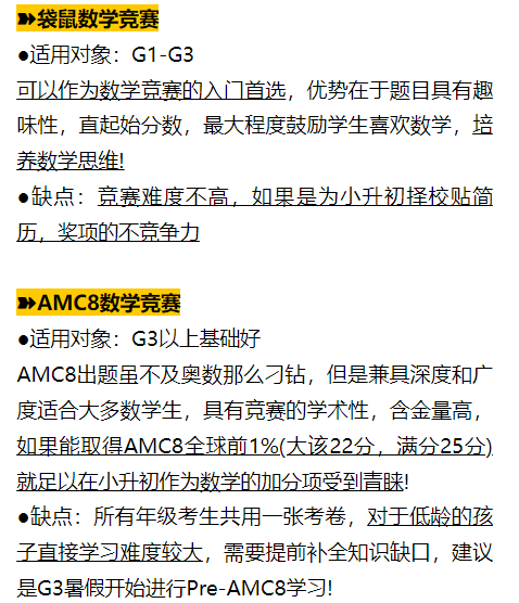 AMC8数学竞赛