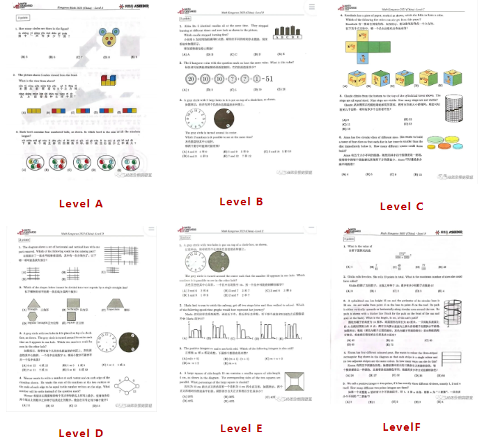 袋鼠数学竞赛