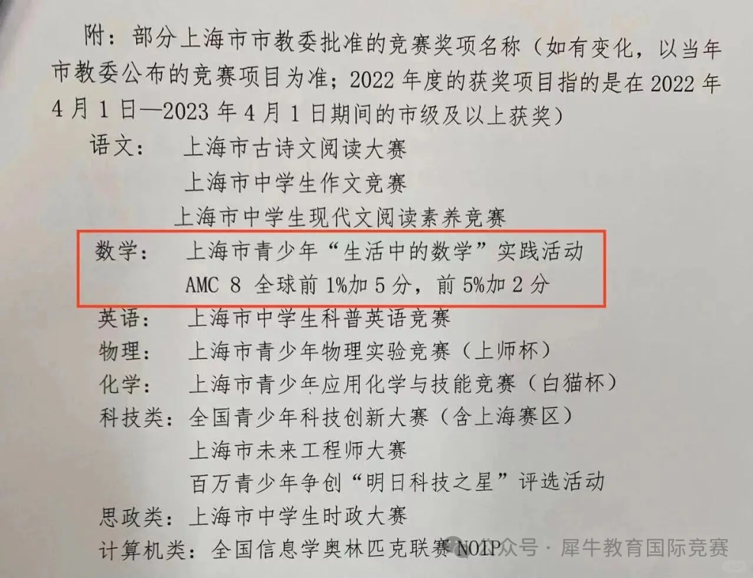AMC8竞赛
