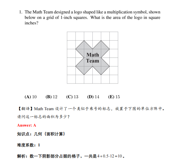 AMC8数学竞赛,AMC8竞赛,AMC8培训班,AMC8真题,