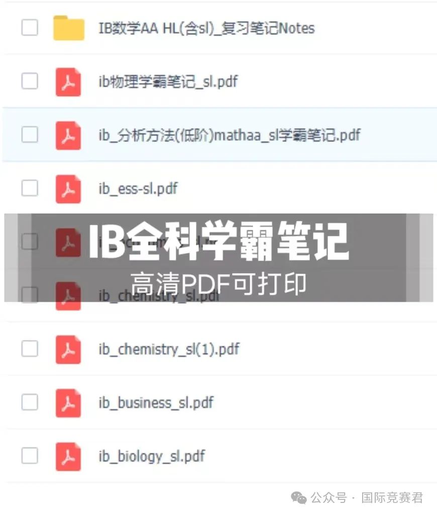 IB课程