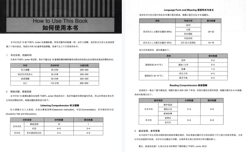 小托福考试