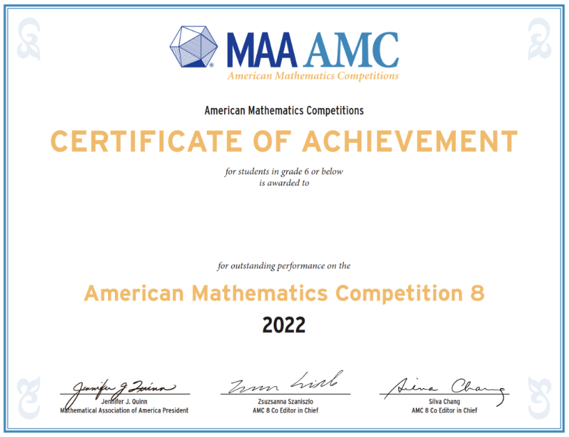 AMC数学竞赛